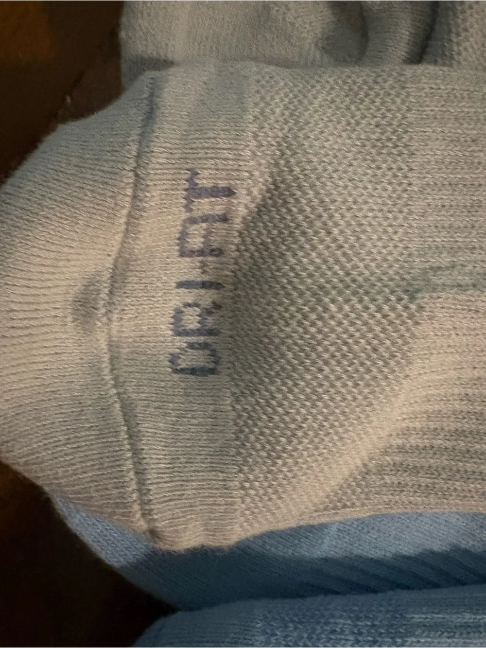 NWOT Nike Men's Crew Athletic Socks - Light Blue, Sky Blue & Blue (3-Pack)